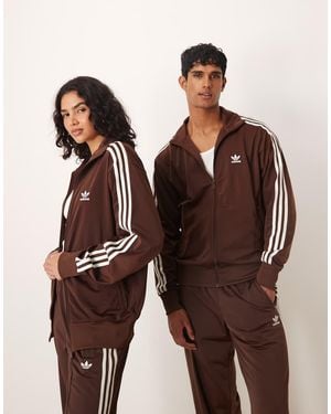 adidas Originals Firebird Track Top - Brown