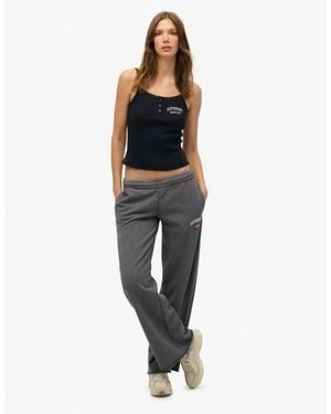 Superdry Athletic Essentials Embroidered Button Cami Top - Multicolour