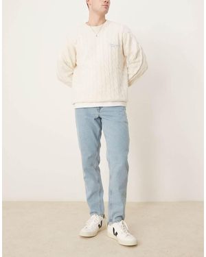 ASOS Tapered Fit Jeans - Blue