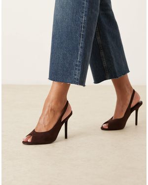 Raid Dorry Slingback Heeled Sandals - Blue
