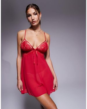 Ann Summers Enchanting Chemise - Red