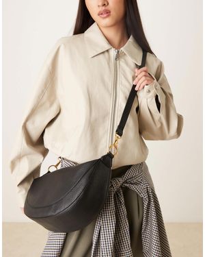 Accessorize Scoop Shoulder Crossbody Bag - Natural