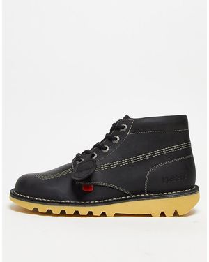 Kickers Hi Core Ankle Boots - Black