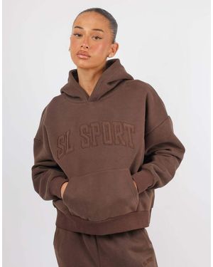 SIMMI X Mia Khan Sport Hoodie - Brown