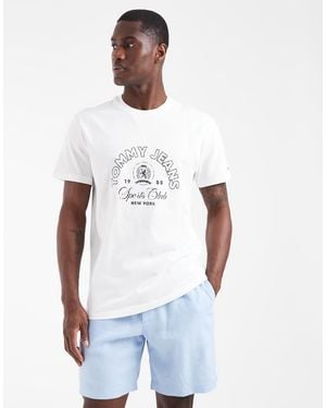 Tommy Hilfiger Crest Club T-Shirt - White