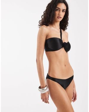 Vero Moda – brasilianische bikinihose - Schwarz
