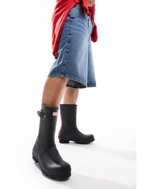HUNTER – original – kurze gummistiefel - Blau