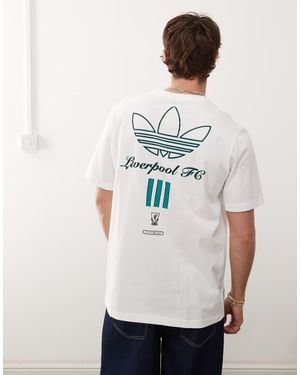 adidas Originals Adidas Football Liverpool Icon T-shirt - White