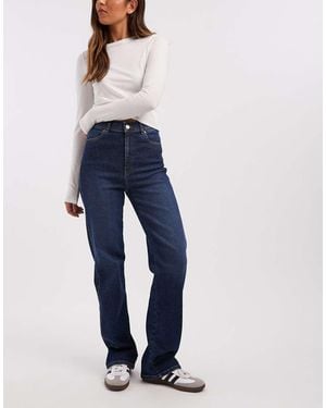 Dr. Denim Moxy Straight Leg Jeans - Blue