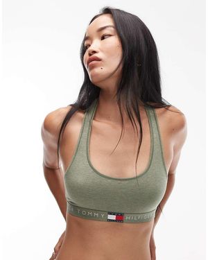 Tommy Hilfiger Heritage Racerback Bralette - Green
