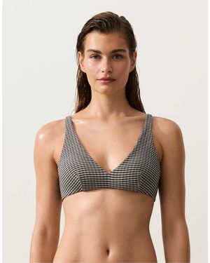 Oysho – neckholder-bikinioberteil - Schwarz