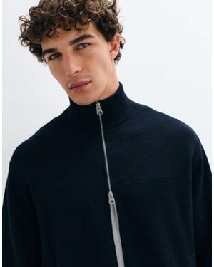ARKET Cardigan mit reißverschluss - Blau