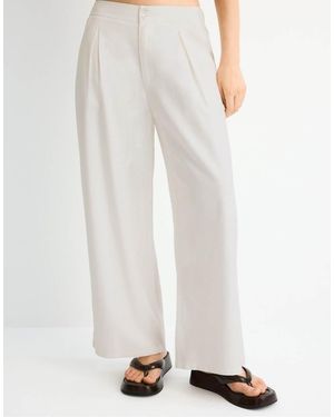 Stradivarius Rustic Culottes - White
