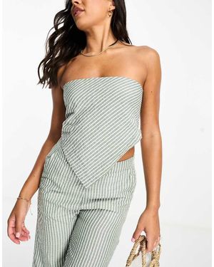 Rhythm Stevie Stripe Scarf Top - Blue