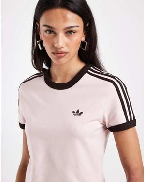 adidas Originals Slim Fit T-shirt - Natural