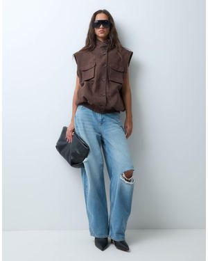 ASOS Weste - Blau