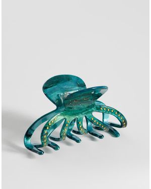 Pieces Octopus Hair Claw - Green