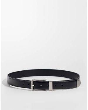ASOS Gürtel aus kunstleder mit metallschlaufe - Weiß