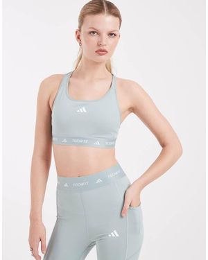 adidas Originals Techfit Sports Bra - Green