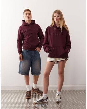 Champion Sweat à capuche unisexe - bordeaux - Rouge