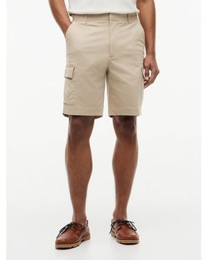 Tommy Hilfiger Twill Relaxed Cargo Shorts - Natural