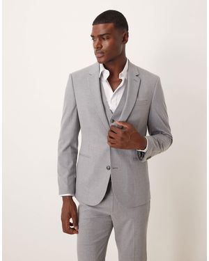 ASOS Skinny Suit Jacket - Gray
