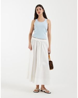 & Other Stories Full Circle Maxi Skirt - White