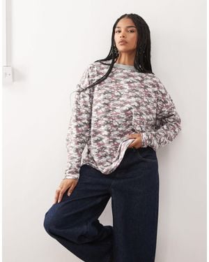 Collusion Long Sleeve T-shirt - Blue