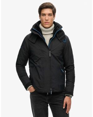 Superdry – pop – arctic sd-windcheater – jacke - Schwarz