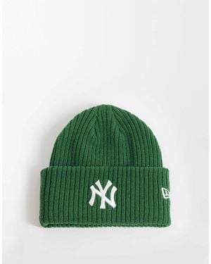 KTZ Ny yankees - bonnet en maille à revers et logo - foncé - Vert
