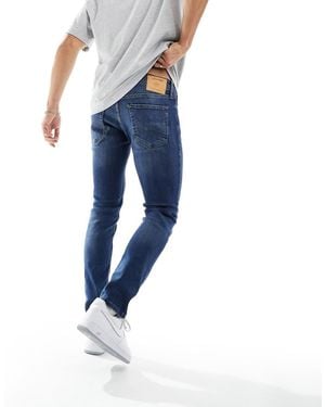 Jack & Jones Intelligence Liam Skinny Fit Stretch Jeans - White