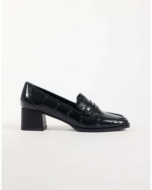 ASOS Loafer mit mittlerem absatz - Schwarz
