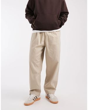 Jack & Jones Pantalon chino bouffant à cordon - Neutre