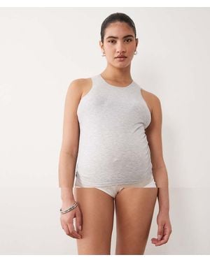 Mama.licious Mamalicious Maternity Soft Lace 2 Pack Briefs - White