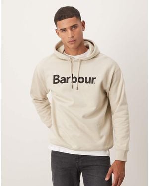 Barbour Nicholas Brushed Oversized Hoodie - Natural