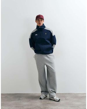 Umbro Chaqueta Boxy Con Paneles En - Azul