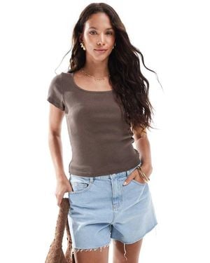 Levi's Essentail Square Neck T-Shirt - Blue