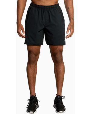 RVCA – va sport yogger – elastische sport-shorts - Blau