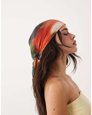 Mango Neck Scarf - Orange