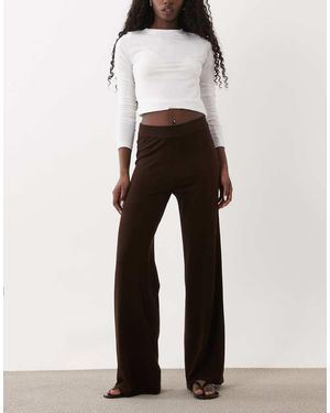 Mango Relaxed Trouser - White