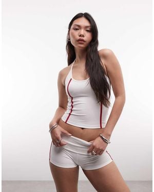 Collusion Sporty Booty Short - White
