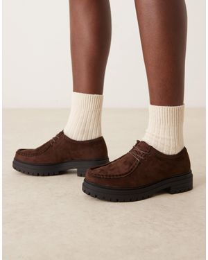 Glamorous Derby Shoes - Brown