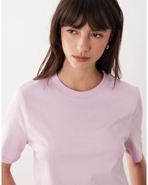 Pieces Boxy T-shirt - Pink