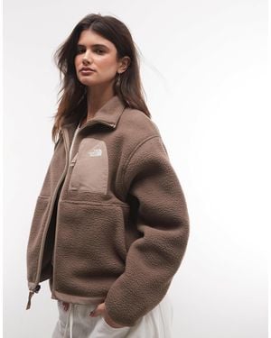 The North Face Yumiori off peak jacke mit durchgehendem reißverschluss - Braun
