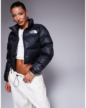 The North Face Classic Puffer Down Jacket in Black | Lyst