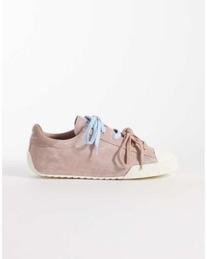 Converse Chuck Taylor Lo Trainers With Double Lace - Pink