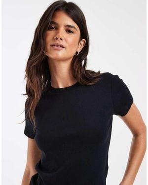 Hollister Geribde Babytee - Zwart