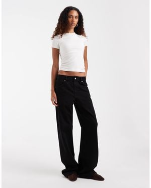 ASOS Asos Design Tall Oversized baggy Boyfriend Jeans - White