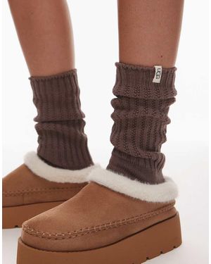 UGG Tyla Slouchy Socks - Brown