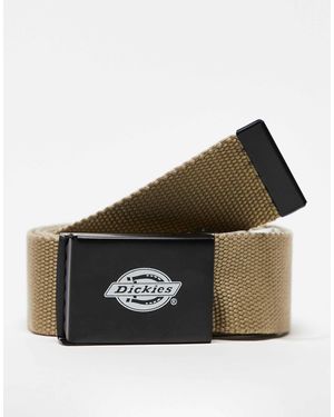 Dickies – orcutt – canvas-gürtel - Natur